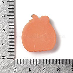 漫画の部族をテーマにした不透明樹脂のデコデンカボション  カボチャ  26x24x6mm&nbsp;RESI-M043-01F