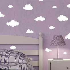 塩ビウォールステッカー  壁飾り用  雲模様  300x900mm&nbsp;DIY-WH0377-062