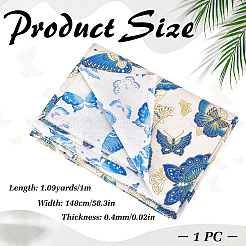 綿織物  服装アクセサリー  蝶  1480x0.4mm&nbsp;DIY-WH0671-216A-01