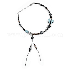 黒の不透明なアクリルビーズ  ライン入り  フラットラウンド  銀  14x5.5mm  穴：1.5mm  約690個/500g&nbsp;OACR-G016-35A