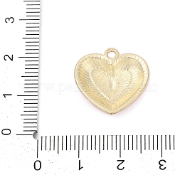 合金エナメルチャーム  ハートチャーム  ゴールドカラー  紫色のメディア  18x18.5x4mm  穴：1.8mm&nbsp;FIND-Z070-03G-05
