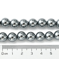 テラヘルツストーンビーズ連売り  ラウンド  10mm  穴：1mm  約40個/連  15.16''（38.5センチメートル）&nbsp;G-Z034-B13-05