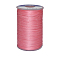 Waxed Polyester Cord, 3-Ply, Flamingo, 0.45mm, about 59.05 yards(54m)/roll