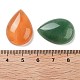 天然石カボション  混合石  ティアドロップ  ミックスカラー  25x18x7mm&nbsp;G-G525-18x25mm-M1-2