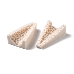 3DクリスマスツリーDIYキャンドル8x7.7x13.5パーツシリコンモールド  クリスマスツリーの香りのキャンドル作りに  ビスク  組み立て：6.2x12.1cm  内径：[1]のCM&nbsp;CAND-B002-01B