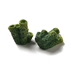 海洋生物樹脂製装飾品  ホームオフィスのデスクトップ装飾用  サンゴ  31.5x24x36.5mm&nbsp;RESI-A033-02D