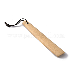 木の靴べら  高齢者の靴を履くアシスト  妊婦  腰が痛い人  バリーウッド  230x37x11mm&nbsp;AJEW-WH0250-95B