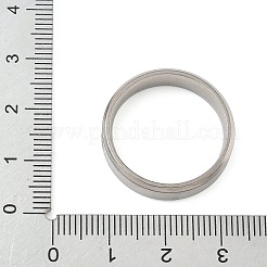 男性用ステンレス指輪201個  太陽  ステンレス鋼色  6mm  内径：20mm&nbsp;RJEW-Z092-01P-01