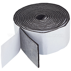3mの粘着フェルト生地  DIYクラフト用品  ブラック  50x3mm&nbsp;DIY-GF0013-25A