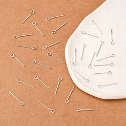 アイアン製9ピン  カドミウムフリー＆鉛フリー  銀  18x0.7mm  穴：2mm  約13800~14000個/1000g&nbsp;EPS1.8cm