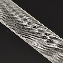 ホワイトカラーシアーオーガンジーリボン結婚式のパーティーの装飾  1/2インチ（12mm）  50ヤード/ロール（45.72メートル/ロール）&nbsp;X-RS12mmY001