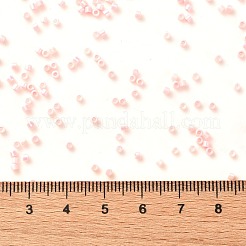 シリンダーシードビーズ  不透明色の光沢  均一サイズ  ショッキングピンク  2x1.3~1.5mm  穴：0.8~1mm  約888個/10g&nbsp;X-SEED-H001-B02