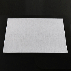 DIYクラフト用品不織布刺繍針フェルト  正方形  ホワイトスモーク  298~300x298~300x1mm&nbsp;X-DIY-Q007-10