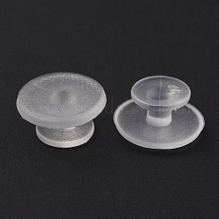 PVCボタン  服飾材料  ゴーストホワイト  12x6mm&nbsp;KY-E014-02