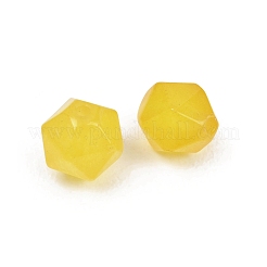 加熱天然シトリンビーズ  多面カット  スターカットラウンドビーズ  8x7x7mm  穴：1.2mm&nbsp;G-H356-02A-06