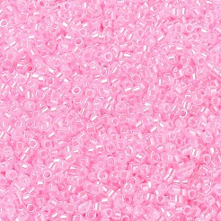 MIYUKIデリカビーズ  シリンダー  日本製シードビーズ  11/0  （db0245)綿あめピンクセイロン  1.3x1.6mm  穴：0.8mm  約10000個/袋  50 G /袋&nbsp;SEED-X0054-DB0245