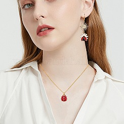 32本8スタイルアロイエナメルペンダント  ミックスカラー  17x15x4mm  穴：1.2mmと22x21x3.5mm  穴：1.8mm  4個/スタイル&nbsp;ENAM-SZ0002-81