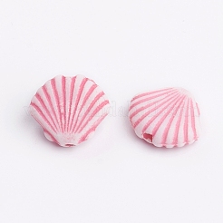 クラフトアクリルビーズ  海のスタイルビーズ  ミックスカラー  10~15x6~11x4~5mm  穴：2mm  約1400個/500g&nbsp;MACR-Q153-M023