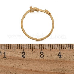 女性用304ステンレススチールカフリング  文字a~zのハート  18KGP本金メッキ  文字y  10mm  内径：調節可能。&nbsp;RJEW-D285-01G-Y