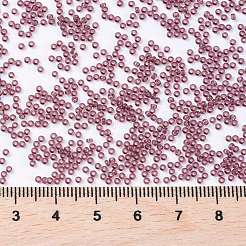 MIYUKIラウンドロカイユビーズ  日本製シードビーズ  （rr153)ダークスモーキーアメジスト  15/0  1.5mm  穴：0.7mm  約5555PCS /ボトル  10 G /ボトル&nbsp;SEED-JP0010-RR0153