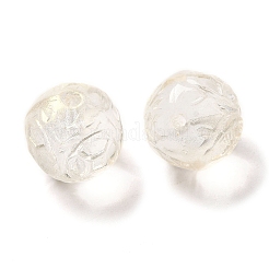 透明ガラスビーズ  キューブ  ゴールド  12x12x12mm  穴：1.4mm&nbsp;GLAA-A012-02F