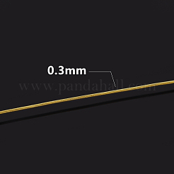 ジュエリー製作用丸銅線  ミックスカラー  0.3mm  約49.21フィート（15m）/ロール  6色  1ロール/カラー  6ロール/セット&nbsp;CWIR-BC0005-01A