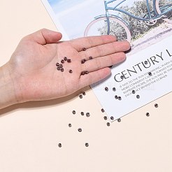 180g15色ガラスシードビーズ  光沢のある  ラウンド  ミックスカラー  6/0  4~5x2.5~4.5mm  穴：1.2~1.5mm  12 G /カラー&nbsp;SEED-JQ0003-01D-4mm