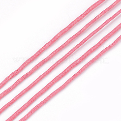 ワックスコットンコード  ライトコーラル  1mm  約360ヤード/バンドル（330m /バンドル）&nbsp;YC-S007-1mm-139