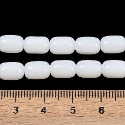 ガラスビーズ  バレル  ミックスカラー  9x6mm  穴：1mm  約43個/連  15.28''（38.8センチメートル）&nbsp;GLAA-Z015-01