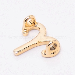 合金チャーム  十二星座  ライトゴールド  9.5~14.5x8~14.5x5~5.5mm  穴：1.5mm  12個/セット&nbsp;PALLOY-WH0088-13LG