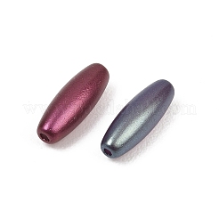 不透明色のガラスシードビーズ  模造パール  ライス  ミックスカラー  12.5~13x5.5mm  穴：1mm  約30個/袋&nbsp;EGLA-K064-08