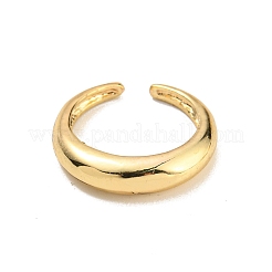 合金の調節可能なリング  女性のためのジュエリー  ゴールドカラー  1~9mm  内径：16~18.3mm  10個/セット&nbsp;RJEW-K260-02A-G