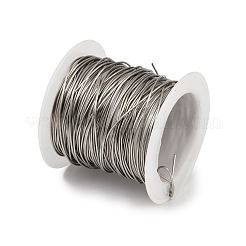 304ステンレス鋼線  ラウンド  ステンレス鋼色  0.8mm  20ゲージ&nbsp;STAS-A115-01P-0.8mm
