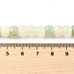 天然混合アベンチュリンビーズ連売り  バレル  トウモロコシの穂の黄色  8x6mm  穴：1mm  約66個/連  15.39''（39.1センチメートル）&nbsp;G-U023-B02-01