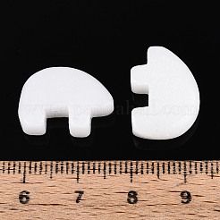 天然石ホワイトジェイドビーズ連売り  ズニベア  12~13x18.5~19.5x6~6.5mm  穴：1mm  約28~33個/連  12.99~16.54インチ（33~42cm）&nbsp;G-F783-G10-01-01