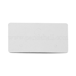 紙のピアスディスプレイカード  大理石模様の長方形  シャンパンイエロー  2.5x5x0.05cm  穴：2mm  約100個/セット&nbsp;CDIS-WH0006-04H