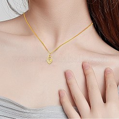 10個5スタイル真鍮マイクロパヴェキュービックジルコニアペンダント  長持ちメッキ  18KGP本金メッキ  カドミウムフリー＆鉛フリー  ハート南京錠  透明  15x10.5x3mm  穴：4.5mm  2個/スタイル&nbsp;KK-SZ0006-09