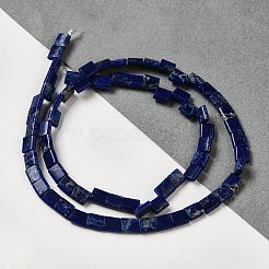 合成インペリアルジャスパービーズ連売り  2穴  長方形  ダークブルー  5.5~6x5x2.5mm  穴：0.9mm  約69~70個/連  15.12~15.2インチ（38.4~38.6cm）&nbsp;G-F762-A07-01