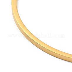 304ステンレススチール研磨プレーンバングルキット3個  ミックスカラー  0.2cm  内径：2-1/8インチ（5.5cm）&nbsp;BJEW-G695-02C