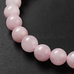 天然ローズクォーツ月と星ビーズストレッチブレスレット女性用  内径：2-1/8インチ（5.5cm）&nbsp;G-G997-C05