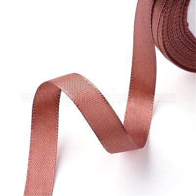 シングルフェイスサテンリボン  ポリエステルリボン  サドルブラウン  2インチ（50mm）  約25ヤード/ロール（22.86メートル/ロール）  100ヤード/グループ（91.44メートル/グループ）  4のロール/グループ&nbsp;RC50MMY-A030-1