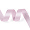 Polyester Satin Wired Ribbon, for Gift Packaging, Pearl Pink, 3/8 inch(10mm), about 100.00 Yards(91.44m)/Roll