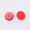 Resin Cabochons, Eye, Red, 8x3.5mm