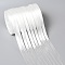 Single Face Satin Ribbon, Polyester Ribbon, Milk White, 3/8 inch(10mm) wide, 25yards/roll(22.86m/roll), 10rolls/group, 250yards/group(228.6m/group)
