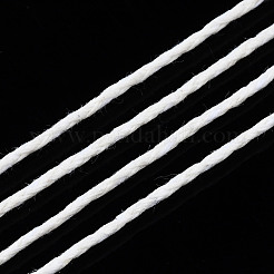 木綿糸ワックスコード  乳白色  1mm  約10.93ヤード（10m）/ロール&nbsp;YC-TD001-1.0mm-10m-102