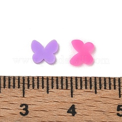 手作り樹脂クレイカボション  蝶  ミックスカラー  5x6x0.7mm  約40000個/1000g&nbsp;PY-CBABB49-01