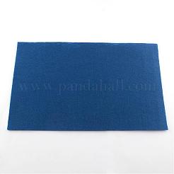 DIYクラフト用品不織布刺繍針フェルト  正方形  ミックスカラー  298~300x298~300x1mm  6色/セット  6個/セット&nbsp;DIY-X0286-03