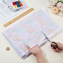 ポリエステルとスパンデックスの生地  衣料品用  カラフル  2000x1450x0.4mm&nbsp;DIY-WH0671-084