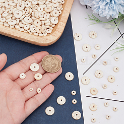 合成ターコイズビーズ連売り480本（5サイズ）  染め  ロンデル  4~12x2~3mm  穴：1~1.2mm  480個/セット&nbsp;G-AR0006-12B