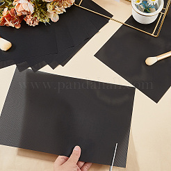 コンピューター用長方形 PVC 防塵ネット  ブラック  300x200x0.2mm&nbsp;AJEW-WH20059-01A